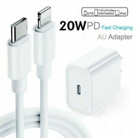 18113 Merge 20W USB -C Type C Fast Wall Charger Plus 1-2M Cable Adapter For iPhone 15,14,13,12,Pro +