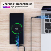 18115 Merge USB - C To C Cable Charging Cord Data For iPhone 15 Samsung 2Mts Blue,Purple,Green,Blach.