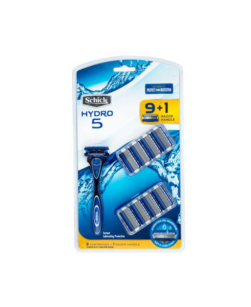 18121 Merge Schick Hydro 5 Razor With 9 Blades Health