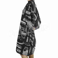 18133 Merge Hair Cutting Cape Soft Polyester Hairdressing Gown Apron Barber Salon home	Grooming