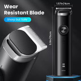 18140 Merge Mens Hair clippers Beard Trimmer Electric Shaver Nose Haircut Grooming Kit Black Only.