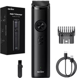 18140 Merge Mens Hair clippers Beard Trimmer Electric Shaver Nose Haircut Grooming Kit Black Only.