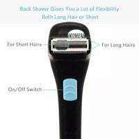 18142 Merge Electric Hair Back Shaver Clipper Groomer Health.