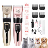 18146 Merge Professional Dog Cat Clippers Grooming Cordless Electric Pet Hair Shaver Trimmer Gold Set OnlyHealth