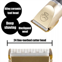 18146 Merge Professional Dog Cat Clippers Grooming Cordless Electric Pet Hair Shaver Trimmer Gold Set OnlyHealth