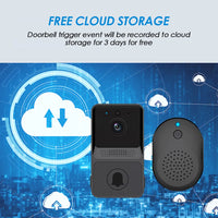 18222 Merge Wireless Wifi Video Doorbell Smart Phone Door Ring Intercom Camera Security Bell.