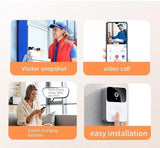 18223 Merge Wireless Wifi Video Doorbell Smart Phone Door Ring Intercom Camera Security Bell