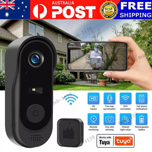 18224 Merge Wireless Wifi Smart Video Doorbell Security Intercom Camera Bell Phone Door Ring