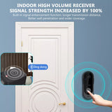 18224 Merge Wireless Wifi Smart Video Doorbell Security Intercom Camera Bell Phone Door Ring