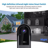 18225 Merge Wireless Video Doorbell Camera Smart Home Survelliance Phone Door Chime Ring