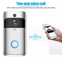 18226 Merge 2024 Wireless Doorbell WiFi Video Door Bell Intercom Phone Smart Security Camera