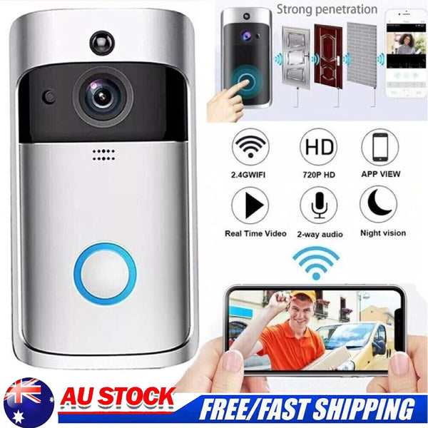 18226 Merge 2024 Wireless Doorbell WiFi Video Door Bell Intercom Phone Smart Security Camera