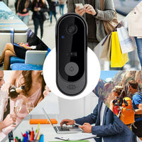 18227 Merge Wireless Doorbell WIFI Video Door Bell Intercom Phone Smart Security Camera