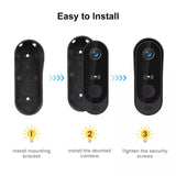 18227 Merge Wireless Doorbell WIFI Video Door Bell Intercom Phone Smart Security Camera