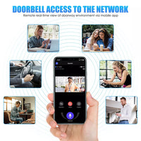 18227 Merge Wireless Doorbell WIFI Video Door Bell Intercom Phone Smart Security Camera