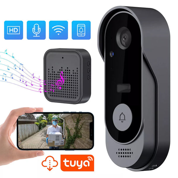 18227 Merge Wireless Doorbell WIFI Video Door Bell Intercom Phone Smart Security Camera