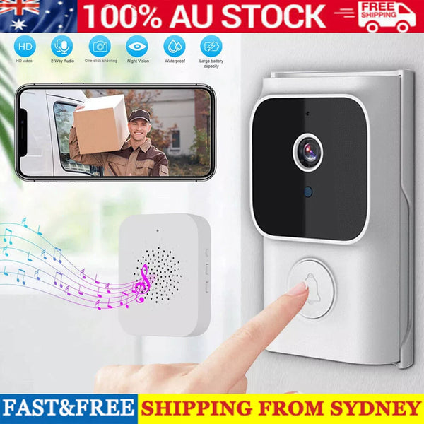 18228 Merge Wireless Doorbell Video Door Bell WiFi Smart Intercom Ring Security Phone Camera