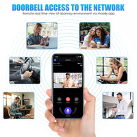 18229 Merge Wireless Smart Video Doorbell WiFi Security Camera Bell Phone Door Ring Intercom