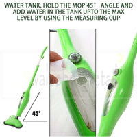 19103 Merge 5 In 1 Handheld Steam Mop Cleaner Carpet Floor Cleaning Steamer 1300W 400ml