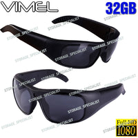 28110 Merge Vimel Sunglasses Camera 32GB Ski sport Waterproof 1080P Glass Bike Action Peace.