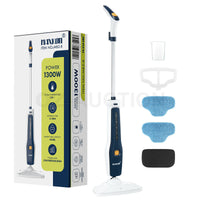 19104 Merge Maxkon 1300W Steam Mop Cleaner Floor Carpet Cleaning Steamer 450ml Water Tank