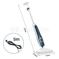 19104 Merge Maxkon 1300W Steam Mop Cleaner Floor Carpet Cleaning Steamer 450ml Water Tank