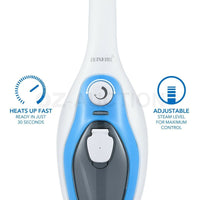 19105 Merge Maxkon Steam Mop Cleaner Handheld Floor Carpet Steam Cleaning Multiple Fuction.