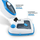 19105 Merge Maxkon Steam Mop Cleaner Handheld Floor Carpet Steam Cleaning Multiple Fuction.