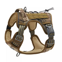 20113 Merge Dog Harness Tactical No Pull Adjustable Pet Working Traning Vest with Leash.