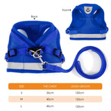 20117 Merge Kitten Dog Cat Harness Walking Vest Lead Leash Collar Pet Vest Adjustable M