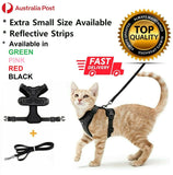 20119 Merge Cat Dog Harness & Leash Walking Escape Proof Adjustable Reflective Vest