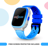 21106 Merge KIDSOCLOCK 4G Kids Smart Watch GPS Tracking Video Voice Call Blue.