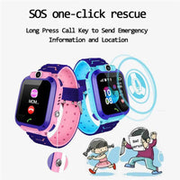 21107 Merge 2G Kids Tracker Smart Watches Phone GSM Sim Alarm Camera SOS Call Boys Girls.