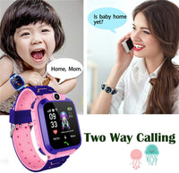 21107 Merge 2G Kids Tracker Smart Watches Phone GSM Sim Alarm Camera SOS Call Boys Girls.