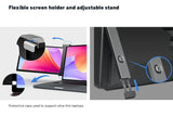 2111 Merge Extenable Screen 13.3" HD Dual Screen Folding Protable Monitor 17" Laptop Awesome.