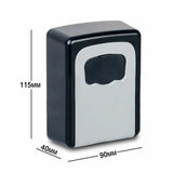 21111 Merge Wall Mounted High Security Steel storage 4 Digit Box With Combination Lock X101