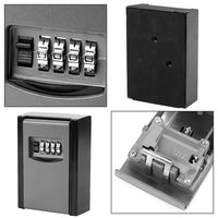 21113 Merge 4 Digit Outdoor High Security Wall Mounted Key Safe Box Secure Lock Card storage X101