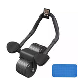 21120 Merge Ab Plank Abdominal Roller Wheel Core Trainer Elbow Support Automatic Rebound Fitness