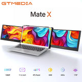 2114 Merge Dual Portable Monitor Triple Fold 1080P IPS Screen Extender For Laptop 13-17.3" Awesome.