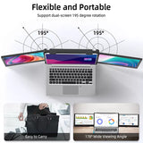 2115 Merge 11.6" Portable Triple Fold Monitor 1080P IPS Screen Extender For Laptop 13-17.3" Awesome.