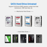 2205 Merge USB 3.0 SATA External Hard Drive Case 3.5" 2.5" Enclosure Caddy HDD SSD AU