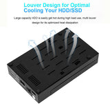 2206 Merge 2.5/3.5 Inch Sata External USB 3.0 Hard Drive Enclosure Caddy Case For HDD Disk