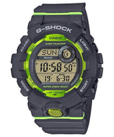 22105 Casio G-Shock Watch GBD-800-8 Green and Grey Round Face Watch Digital Quartz waterproof Watches
