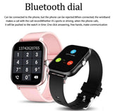 22115 Merge SMT New 2023 Smart Watch Women Heart Rate For iphone Android Bluetooth-Pink Watches