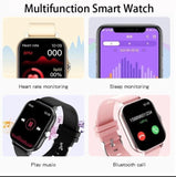 22115 Merge SMT New 2023 Smart Watch Women Heart Rate For iphone Android Bluetooth-Pink Watches