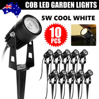 23104 Merge Cob LED Garden Spike Lights buy Of 10 5W Cool White