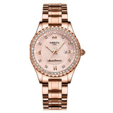 24102 Merge Womens Luxury Quartz Watch Wrist Date Business Watch Waterproof Luminous Watches