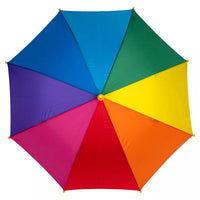 24114 Merge Clifton Kids Safe 78.5cm Wind Resistant Umbrella UPF50+UV Protection Rainbow