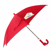 24115 Merge Shelta Classic Childrens Kids auto Red Rain Umbrella