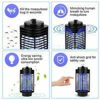 26004 Merge Electric LED Mosquito Killer Lamp fly Trap Insect Bug zapper catcher UV Mozzie Outback.